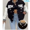 Chaqueta Varsity con Parche – Estilo chic y relajado