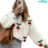 Suéter de cerezas – Estilo cute y relajado para tu día a día