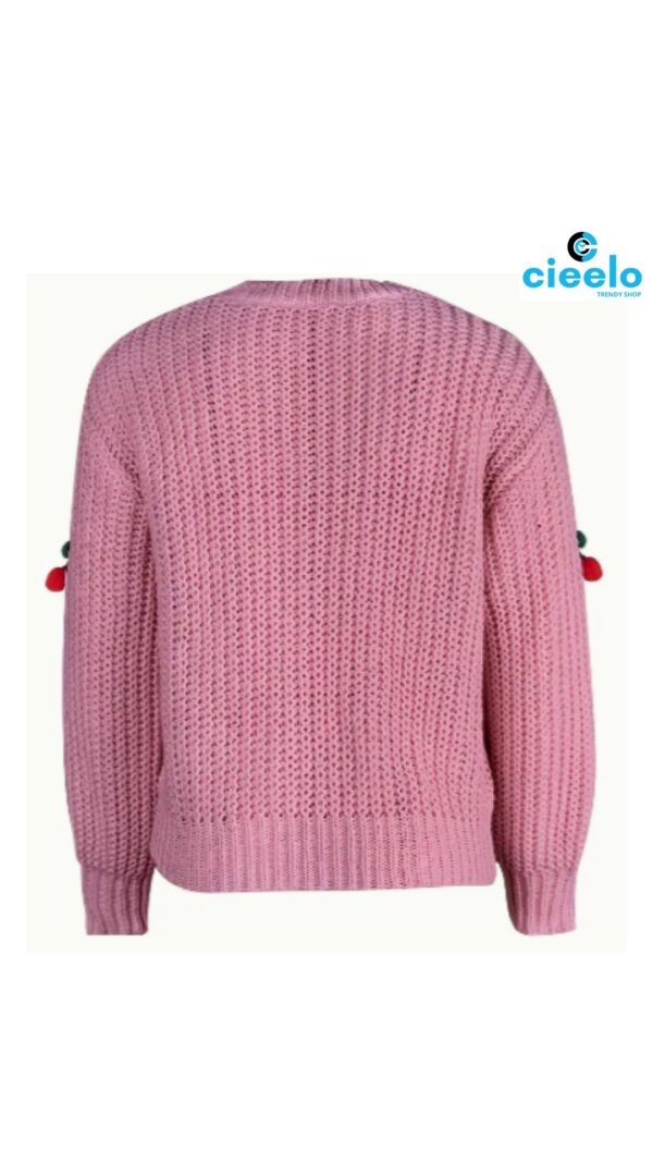 Suéter de cerezas – Estilo cute y relajado para tu día a día