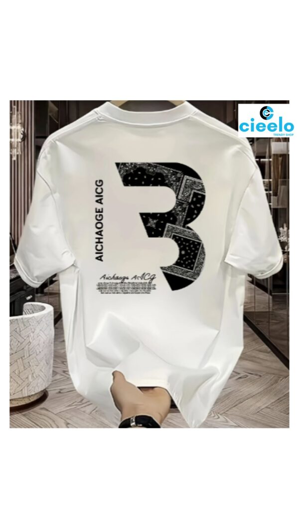 Camiseta Oversized Street Style – Algodón 100% Verano