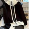 Suéter de punto con cremallera dual – Elegancia casual para días fríos