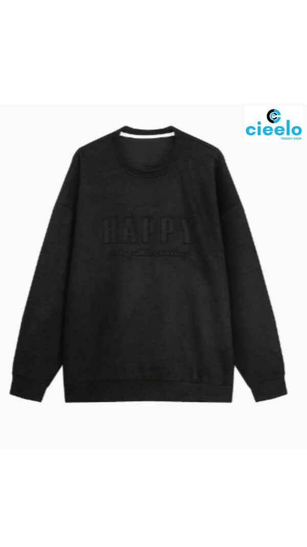 Sudadera "HAPPY" hombre – Cómoda, positiva y con estilo