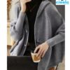 Cárdigan XWI – Elegancia otoñal con mangas murciélago