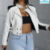 Chaqueta de Motociclista Mujer – Estilo Chic y Urbano