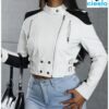 Chaqueta de Motociclista Mujer – Estilo Chic y Urbano