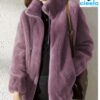 Abrigo de Peluche con Cordones – Calidez y Estilo Casual