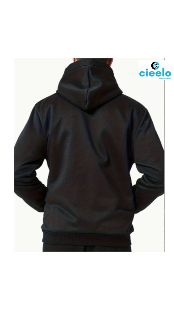 Chaqueta con capucha hombre – Forro sherpa y full estilo
