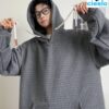 Sudadera Hombre Waffle – Casual, Holgada y con Capucha