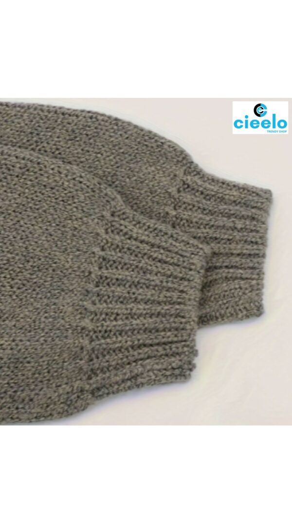 Suéter holgado con capucha – Estilo comfy para el frío