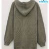 Suéter holgado con capucha – Estilo comfy para el frío