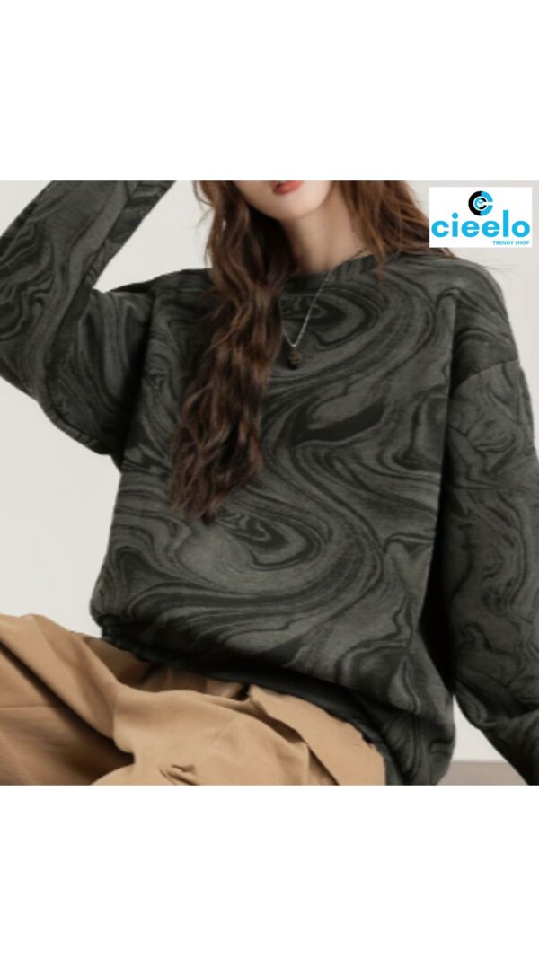 Sudadera Nórdica Mujer – Estilo Casual y Cálido