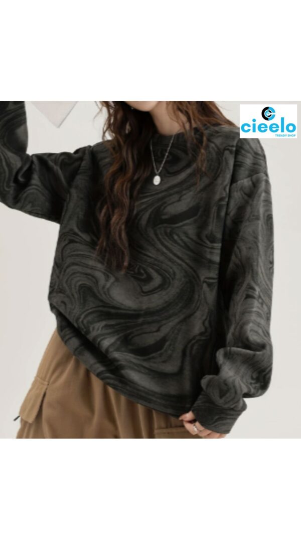 Sudadera Nórdica Mujer – Estilo Casual y Cálido