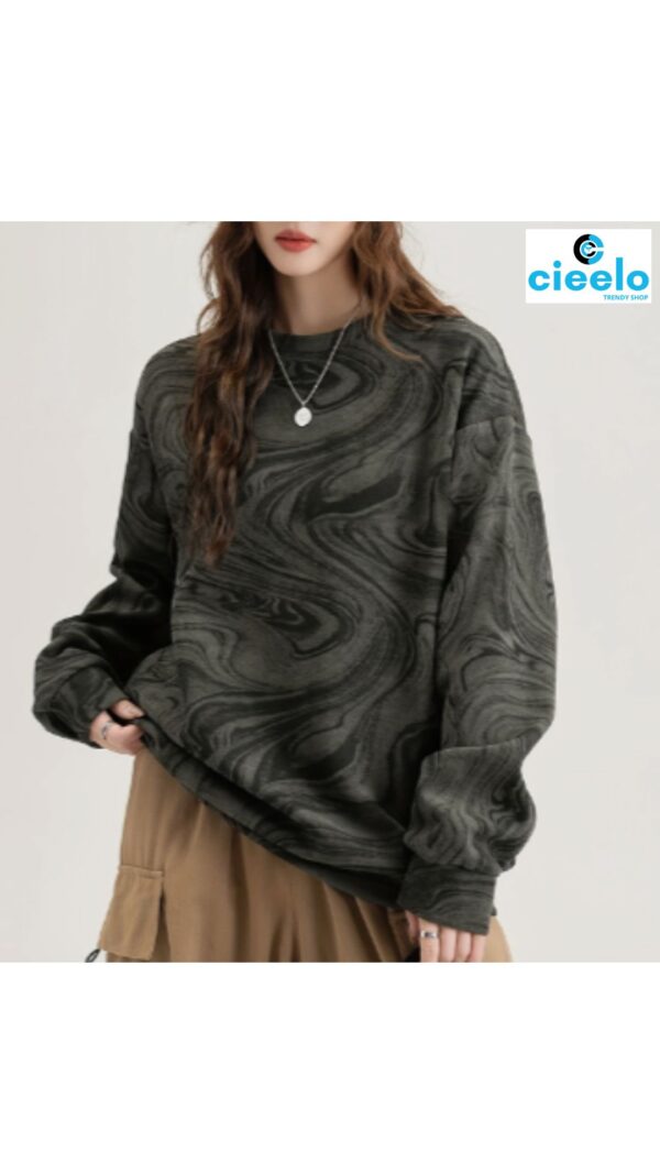 Sudadera Nórdica Mujer – Estilo Casual y Cálido