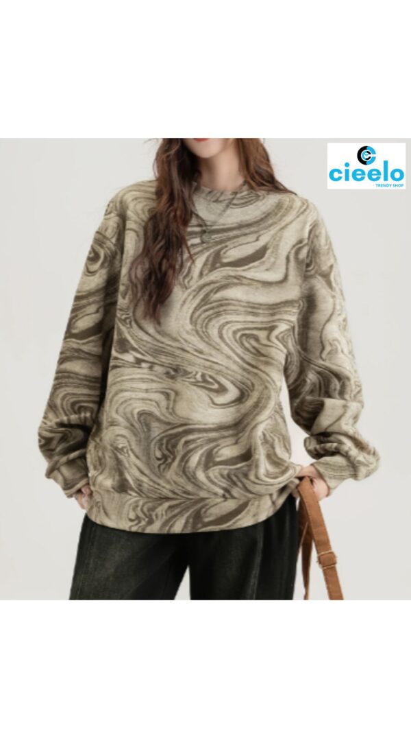 Sudadera Nórdica Mujer – Estilo Casual y Cálido