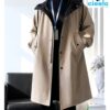 Abrigo Trench Beige con Capucha – Estilo y Protección para el Frío