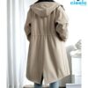 Abrigo Trench Beige con Capucha – Estilo y Protección para el Frío