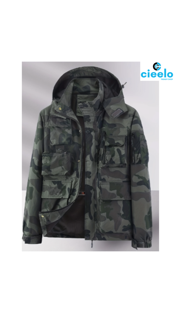 Chaqueta Softshell Camuflaje – Resistente y con estilo