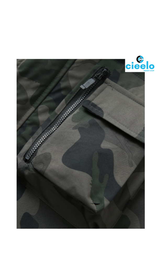 Chaqueta Softshell Camuflaje – Resistente y con estilo