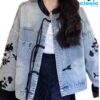 Chaqueta vintage con volantes – Estilo único y chic