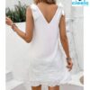Vestido sin mangas – Hombros descubiertos y flow veraniego
