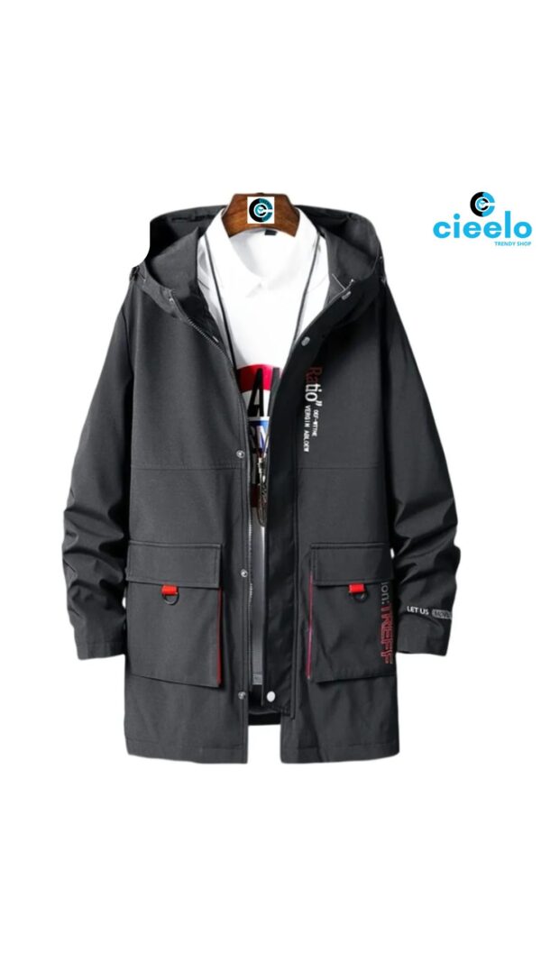 Chaqueta con capucha – Estilo y comodidad en talla grande