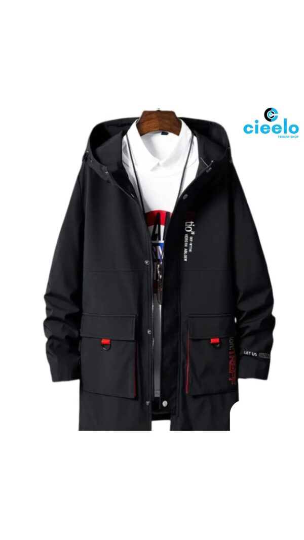 Chaqueta con capucha – Estilo y comodidad en talla grande