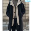 Abrigo de lana con capucha – Elegancia y calidez para invierno