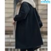 Abrigo de lana con capucha – Elegancia y calidez para invierno