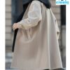 Abrigo de lana con capucha – Elegancia y calidez para invierno