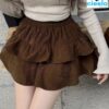 Falda bizcocho ceñida – Cintura alta y estilo en A