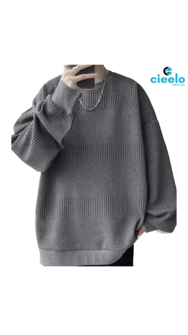 Sudadera Holgada Hombre – Casual y Cómoda para Exteriores