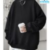 Sudadera Holgada Hombre – Casual y Cómoda para Exteriores