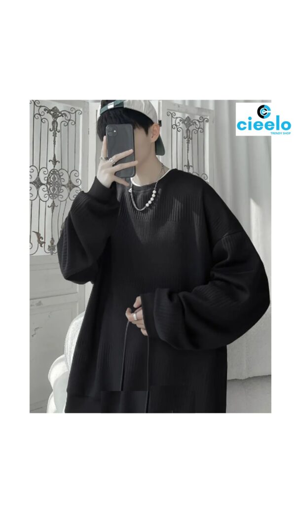 Sudadera Holgada Hombre – Casual y Cómoda para Exteriores