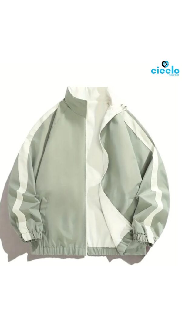 Chaqueta Casual Unisex a Prueba de Viento – Estilo Americano