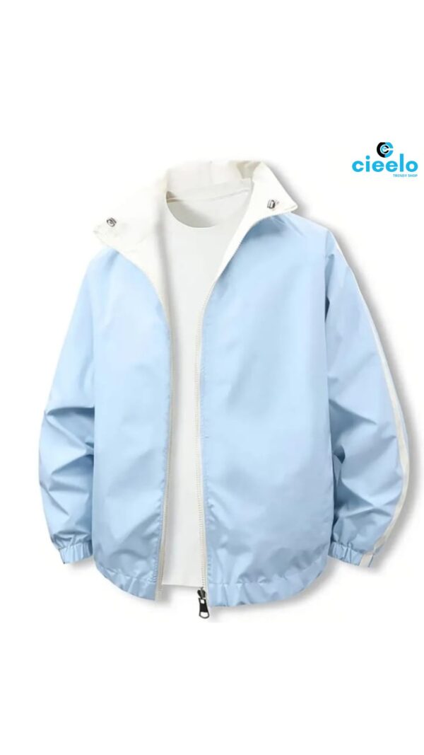 Chaqueta Casual Unisex a Prueba de Viento – Estilo Americano