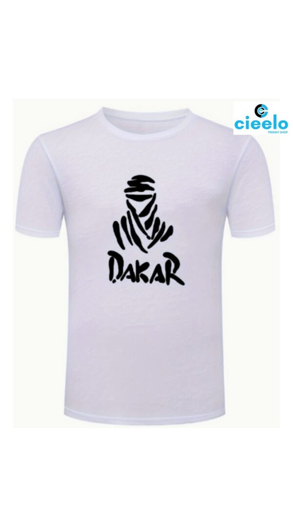 Camiseta DAKAR Negra – Estilo rudo y urbano