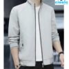 Chaqueta Cuello Redondo Hombre – Elegancia Casual, Comodidad Total