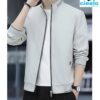 Chaqueta Cuello Redondo Hombre – Elegancia Casual, Comodidad Total