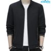 Chaqueta Cuello Redondo Hombre – Elegancia Casual, Comodidad Total