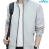Chaqueta Cuello Redondo Hombre – Elegancia Casual, Comodidad Total