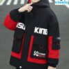 Chaqueta Parka Niño Estilo Coreano – Cálida, Moderna y Urbana