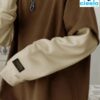 Sudadera con capucha hombre – Bloques de color y flow