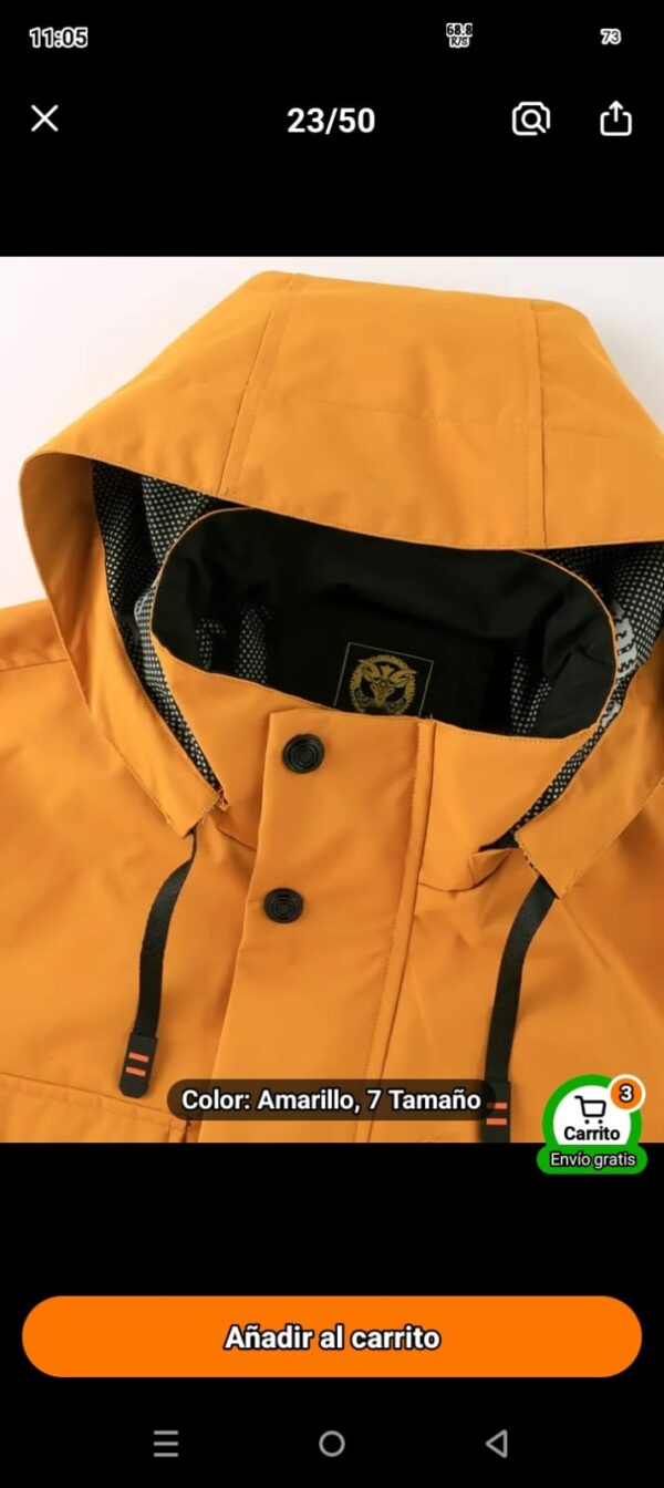 Chaqueta con Capucha para Hombre – Estilo y Funcionalidad