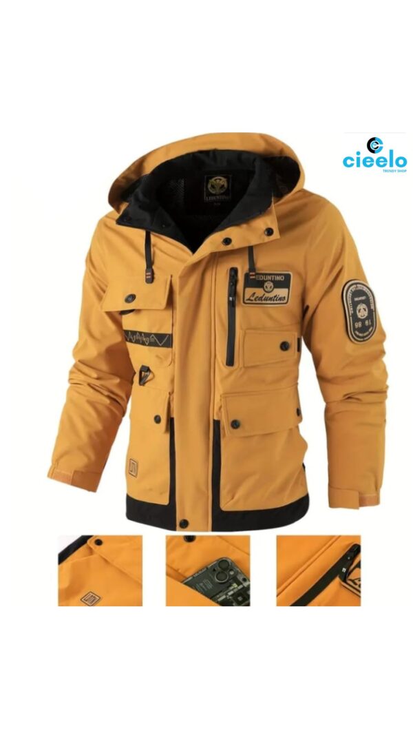 Chaqueta con Capucha para Hombre – Estilo y Funcionalidad
