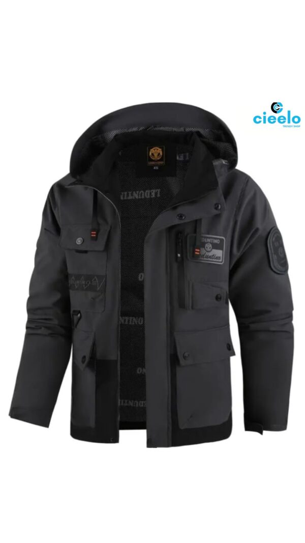 Chaqueta con Capucha para Hombre – Estilo y Funcionalidad