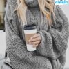Suéter holgado de cuello alto – Básico con estilo comfy