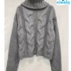 Suéter holgado de cuello alto – Básico con estilo comfy