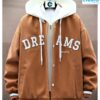 Chaqueta Varsity con Capucha - Estilo Casual y Urbano