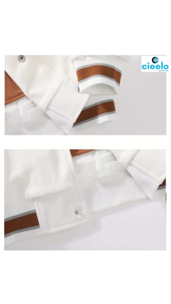 Chaqueta Varsity con Capucha - Estilo Casual y Urbano