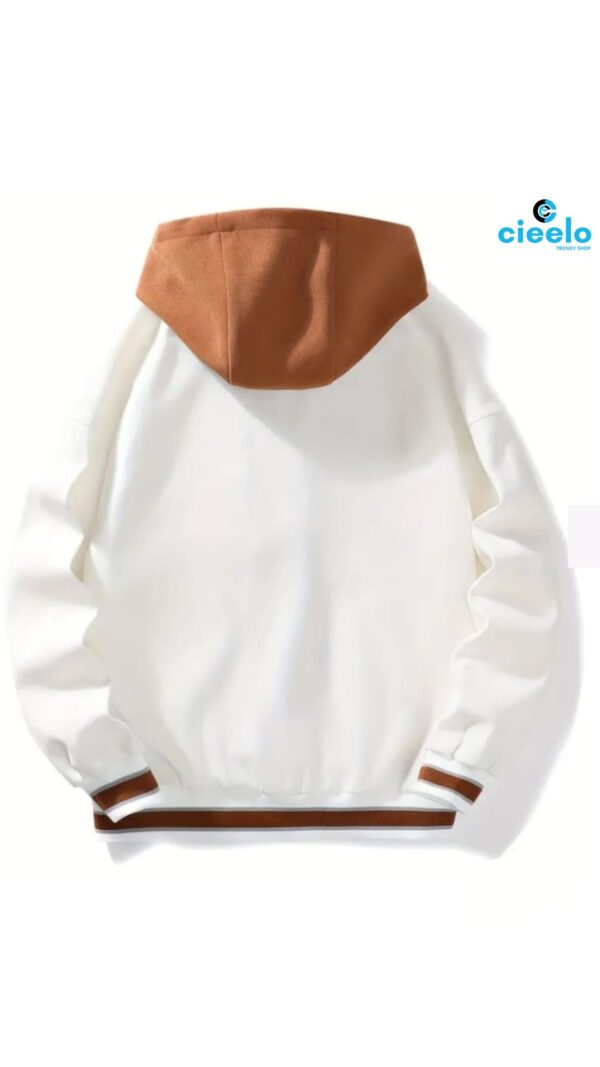 Chaqueta Varsity con Capucha - Estilo Casual y Urbano